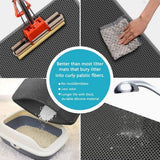 Tapete Para Capturar Arena Para Gatos, Tapete Para Trampa De Arena Para Gatitos Impermeable -16"-20"-