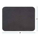 Tapete Para Capturar Arena Para Gatos, Tapete Para Trampa De Arena Para Gatitos Impermeable -16"-20"-