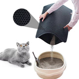 Tapete Para Capturar Arena Para Gatos, Tapete Para Trampa De Arena Para Gatitos Impermeable -16"-20"-